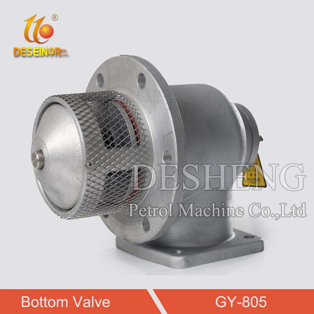 Aluminum Fuel Tanker Emergency Bottom Valve