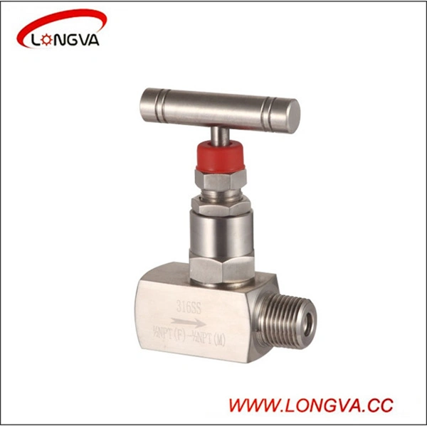 10000psi 1/4" Stainless Steel Sanitary High Pressure Flow Control Needle Valve