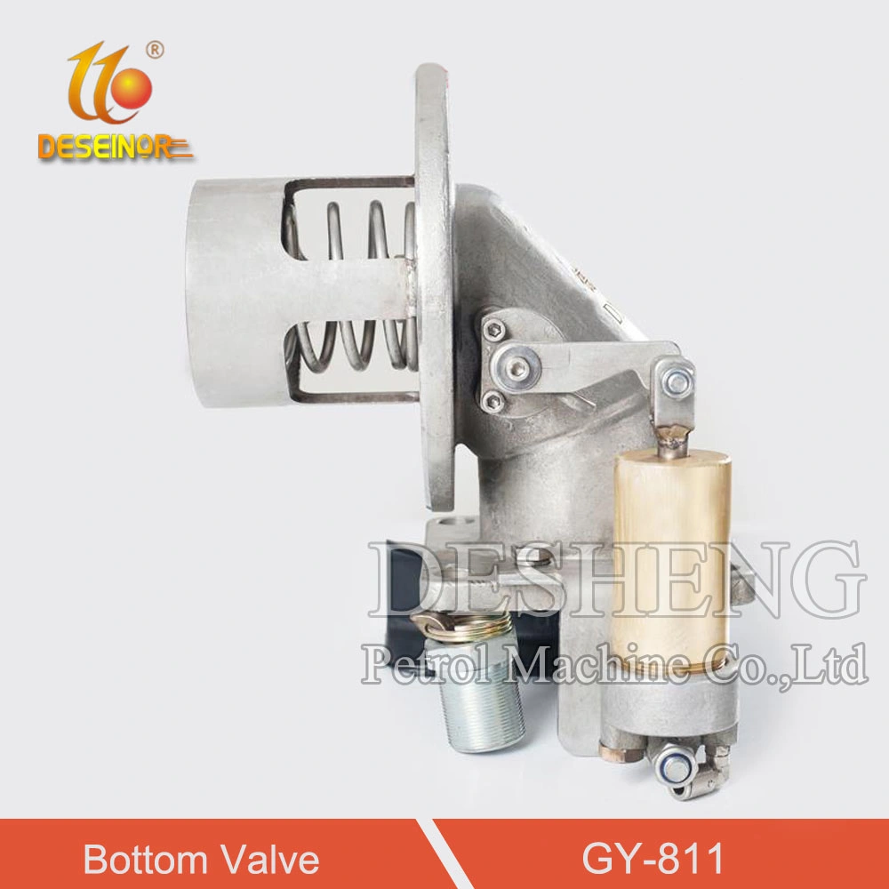 Sanitary Stainless Steel Pneumatic Clamped Tank Bottom Valve